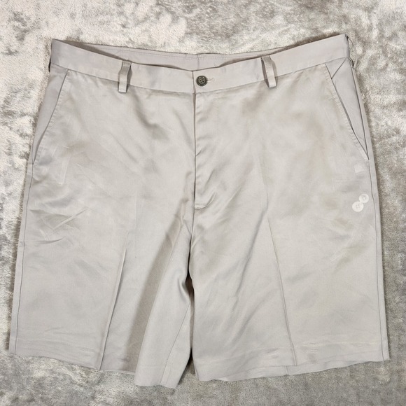 Izod Shorts Men's 40X9 Gray Stretch Walking Golf - Picture 1 of 12